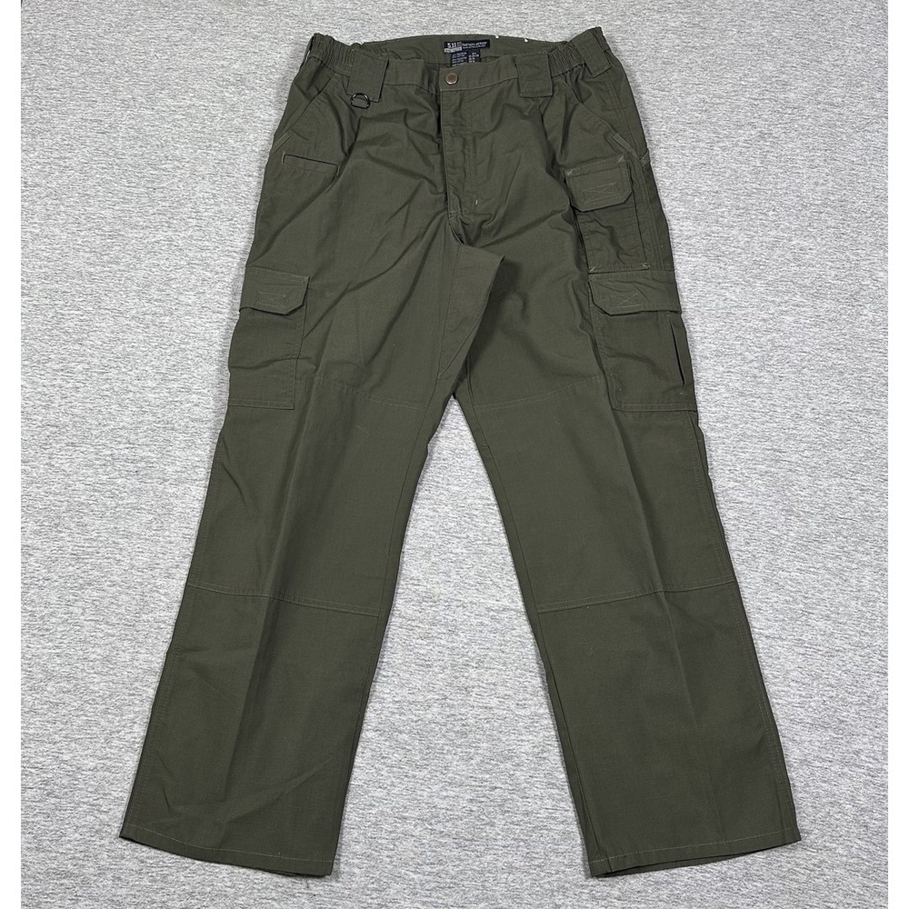 511 Tactical Pants Mens 34x30 Green Taclite Pro Ripstop Straight Workwear